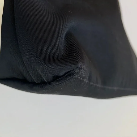 Longchamp Le Pliage Neo Flat Black Nylon Crossbody Bag Shoulder Purse - Picture 11 of 11